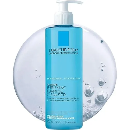 La Roche-Posay Toleriane Purifying Foaming Facial Cleanser…