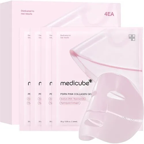 medicube Jelly Gel Mask with Salmon DNA PDRN Pink Collagen