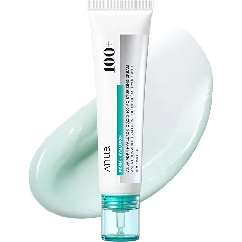 ANUA PDRN Hyaluronic Acid 100 Moisturizing Cream, 2.02 fl oz